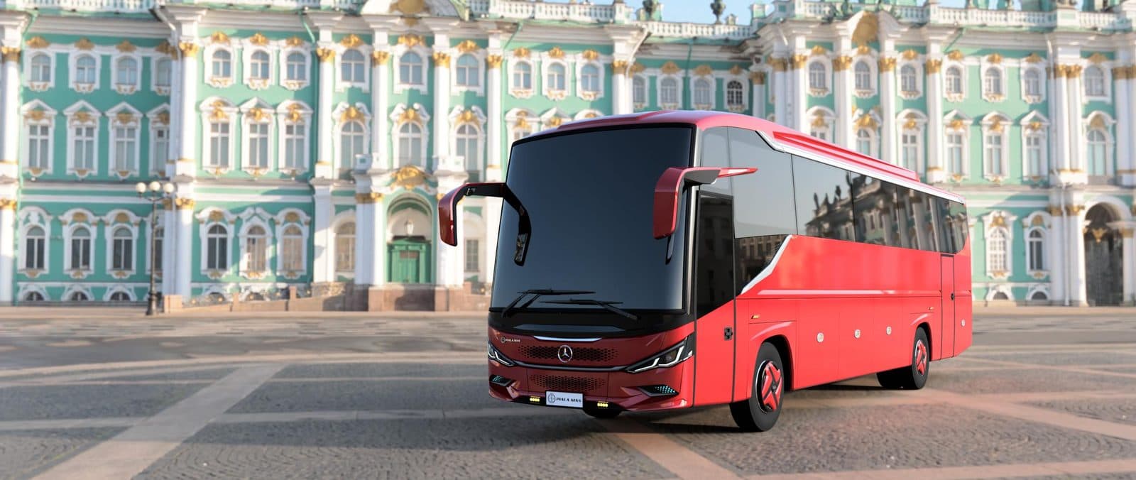 Rexus F7S tampak depan kiri — karoseri Pialamas